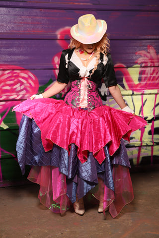 Mini Fairy in Hot Pink Pintuck - The Dragon Fruit Diva Collection