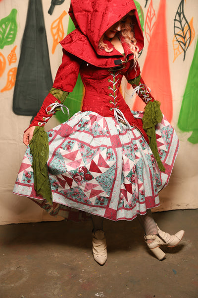 Hobbit Tulip Skirt in Quilt #05 - Nimble Thimble Collection