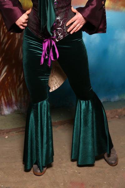 Bell Bottoms in Emerald Velvet #05 - The Bells & Whistles Collection