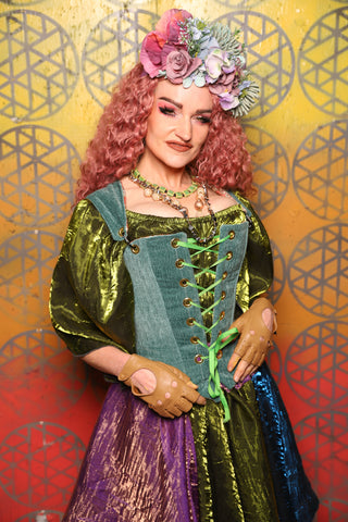10. Elizabeth Corset in Arcane Thread - Bonfires, Blessings, and Blooms Collection