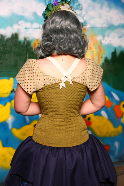 Aurora X Corset in Deckside - Quack & Splash Collection
