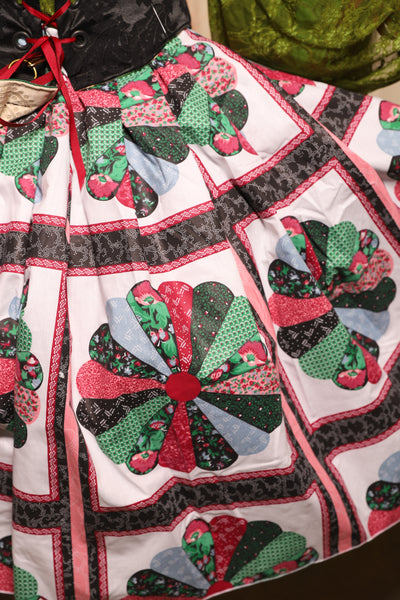 Hobbit Tulip Skirt in Quilt #03 - Nimble Thimble Collection