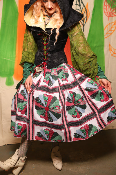 Hobbit Tulip Skirt in Quilt #03 - Nimble Thimble Collection
