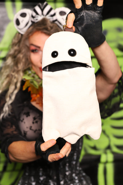 Clip-on BOO THE GHOST POUCH! - Spooky Saturday Part 8