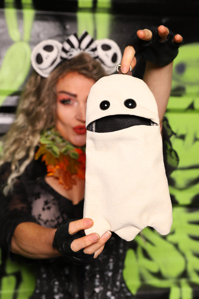 Clip-on BOO THE GHOST POUCH! - Spooky Saturday Part 8