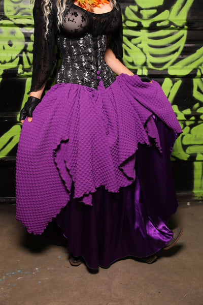 Fairy Skirt in Purple Potion Texture - Spooky Saturday Part 8