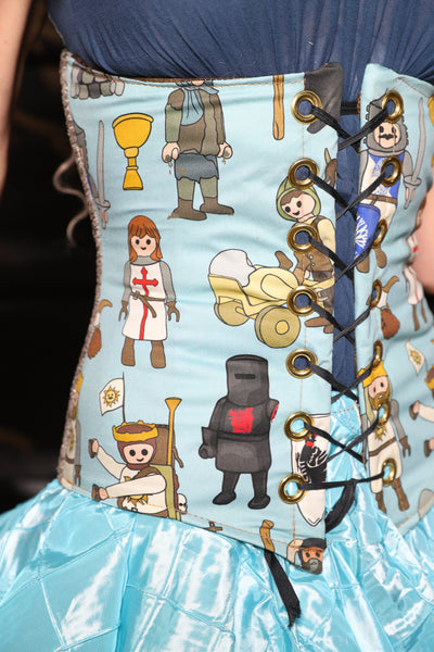 *2 Variants! FULL & Petite Wench* Underbust Corset in "The Holy Grail"- Spooky Saturday Part 9