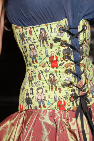 *2 Variants! FULL & Petite Wench* Underbust Corset in "As You Wish"- Spooky Saturday Part 9