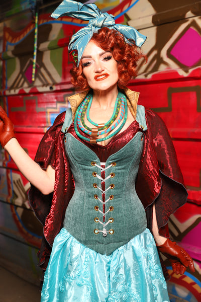 03. Courtier Corset in Arcane Thread - The Magic Carpet Ride Collection