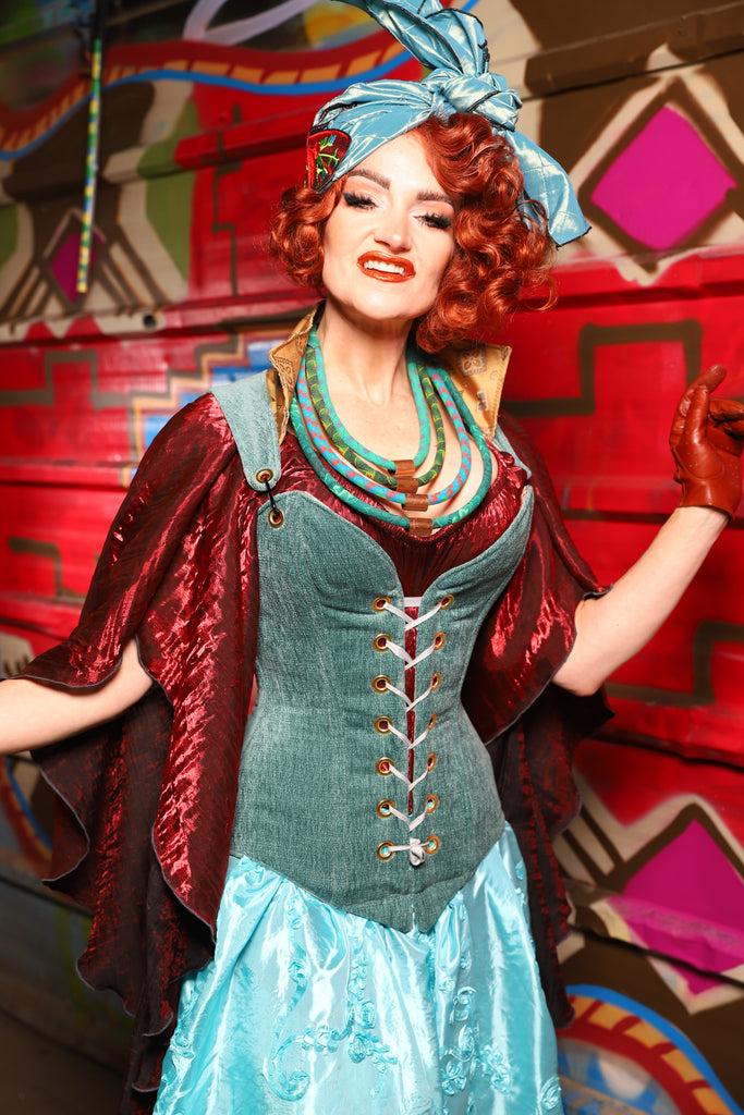 03. Courtier Corset in Arcane Thread - The Magic Carpet Ride Collection