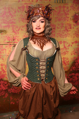 Maiden Bodice in Clover Lane #12 - The Ivy & Oak Collection
