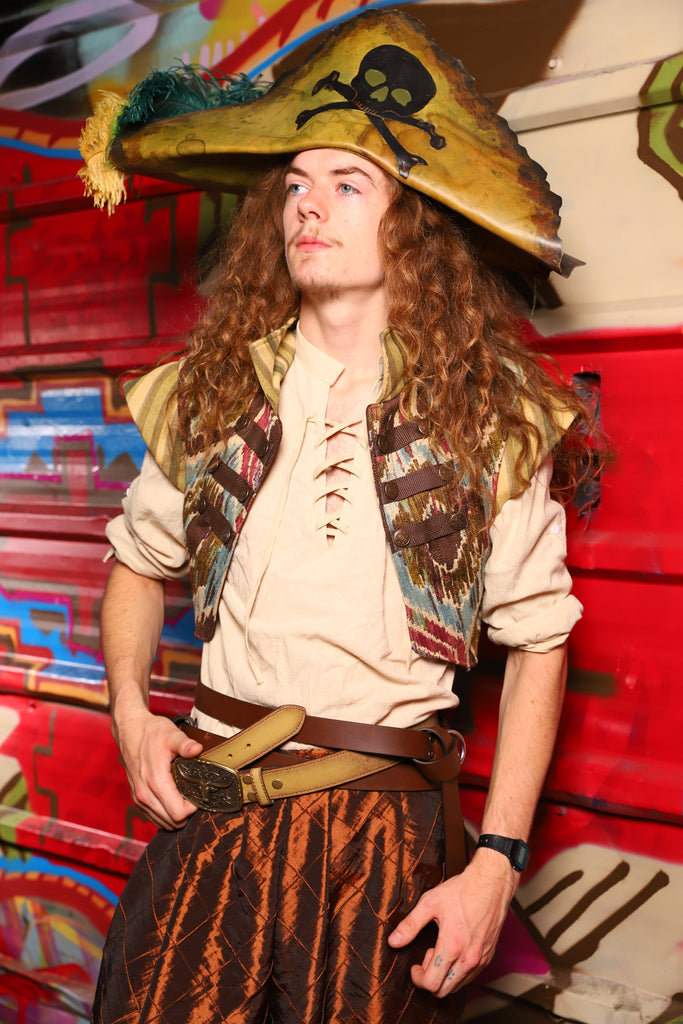 Marauder Vest in Rose Ikat - Day 12 of "Celebrating 22 Years  of Damsel"