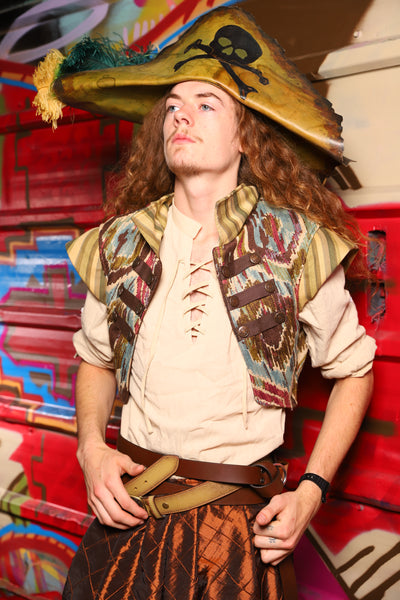 Marauder Vest in Rose Ikat - Day 12 of "Celebrating 22 Years  of Damsel"