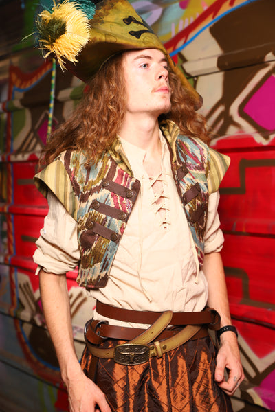 Marauder Vest in Rose Ikat - Day 12 of "Celebrating 22 Years  of Damsel"