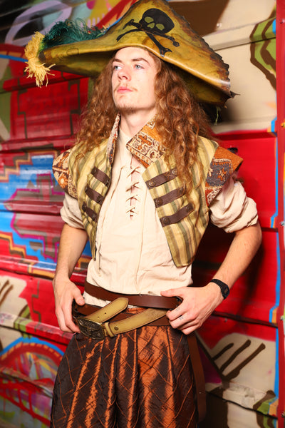 Marauder Vest in Olive Stripe - Day 12 of "Celebrating 22 Years  of Damsel"