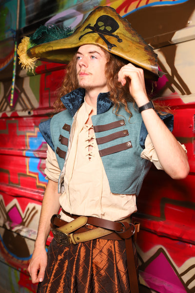Marauder Vest in Lagoon Spell Upholstery - Day 12 of "Celebrating 22 Years  of Damsel"