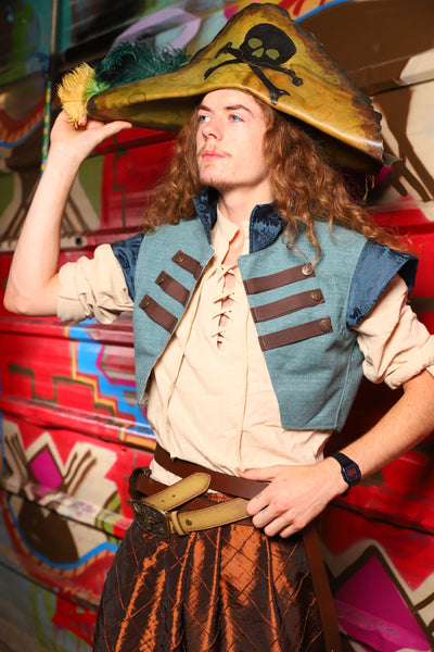 Marauder Vest in Lagoon Spell Upholstery - Day 12 of "Celebrating 22 Years  of Damsel"