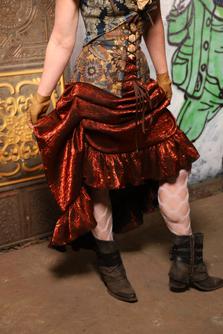 Swoon Skirt in Crushed Copper - The Forest Fables Collection
