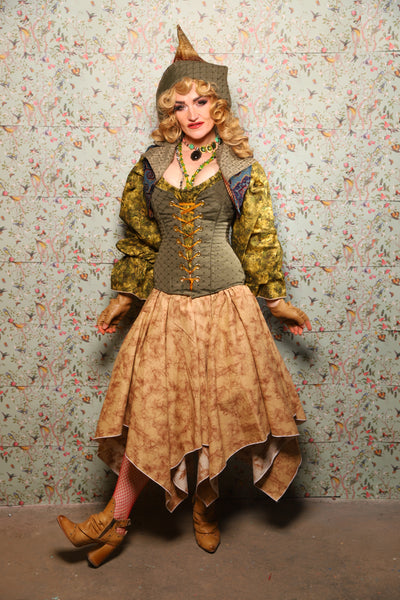 39. Fairy Skirt in Tan Marble - March of the Ides Collection