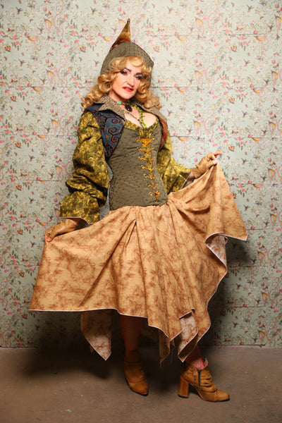 39. Fairy Skirt in Tan Marble - March of the Ides Collection