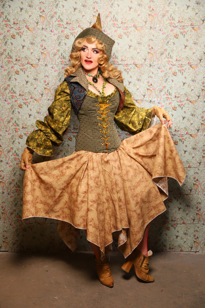 39. Fairy Skirt in Tan Marble - March of the Ides Collection