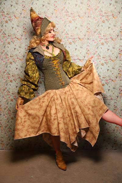 39. Fairy Skirt in Tan Marble - March of the Ides Collection