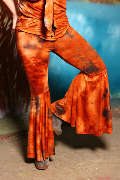 Bell Bottoms in Burning Tie-Dye #02 - The Bells & Whistles Collection