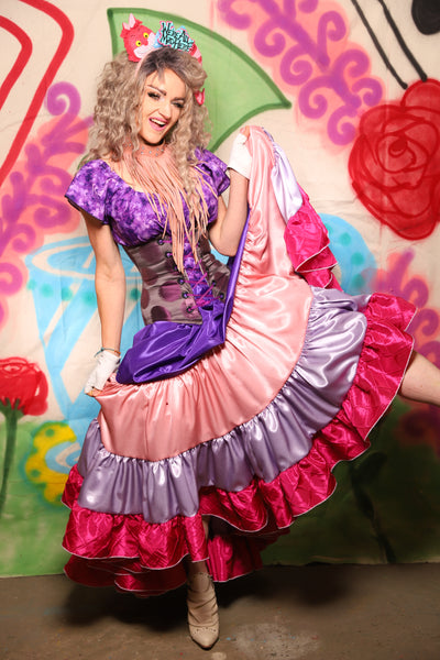 Broomstick Skirt in Magic Spell - The "Twisted Tea Party" Collection