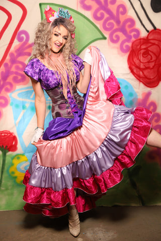 Broomstick Skirt in Magic Spell - The "Twisted Tea Party" Collection