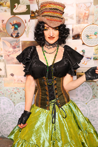 25. Petite Wench in Ivy Lane Stripe - The Fowl Majesty Collection