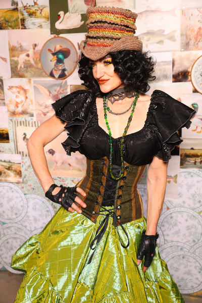25. Petite Wench in Ivy Lane Stripe - The Fowl Majesty Collection