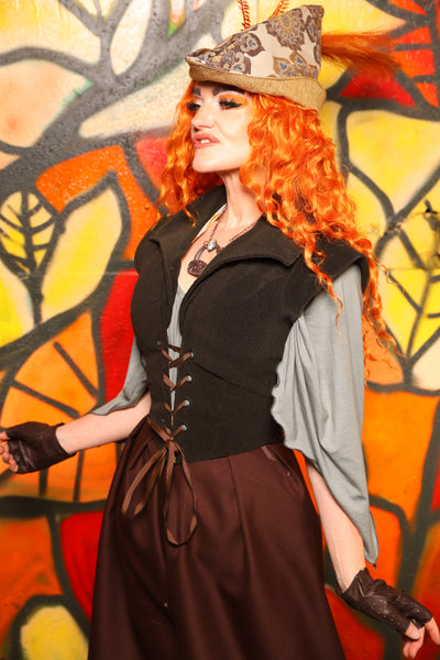 Guinevere II Bodice in Forest Earth -"Bowstrings & Bodices Collection"
