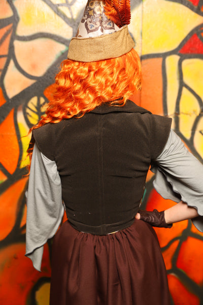 Guinevere II Bodice in Forest Earth -"Bowstrings & Bodices Collection"