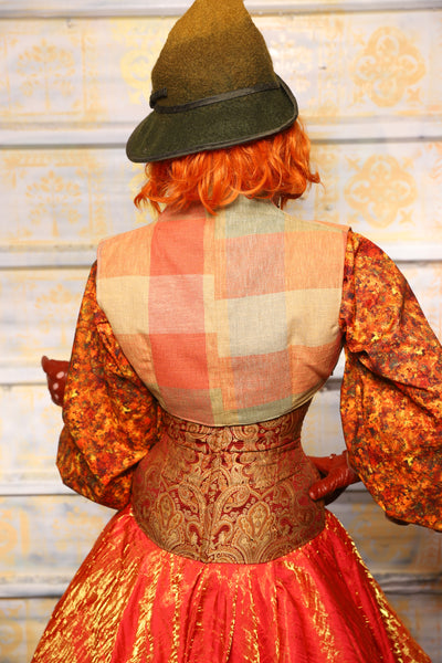 Sgt Pepper Vest in  Autumnal Picnic - Day 5 of 13 Days of Halloween 2025
