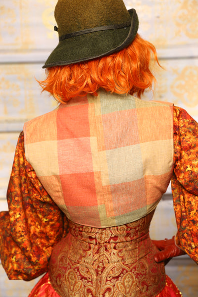 Sgt Pepper Vest in  Autumnal Picnic - Day 5 of 13 Days of Halloween 2025