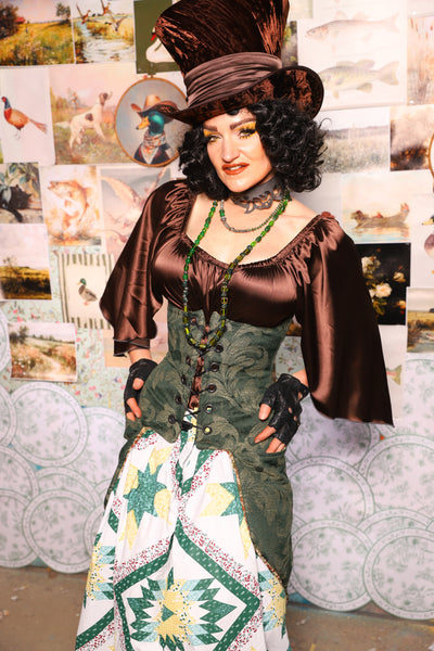 22. Petite Siren in Forest Scroll - The Fowl Majesty Collection