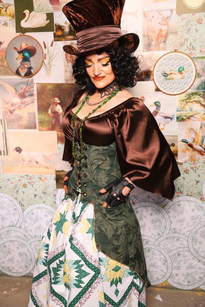 22. Petite Siren in Forest Scroll - The Fowl Majesty Collection