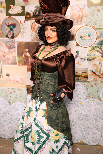 22. Petite Siren in Forest Scroll - The Fowl Majesty Collection