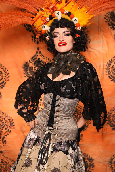 Torian Corset in Pale Revenant -Day 7 of 13 Days of Halloween 2025