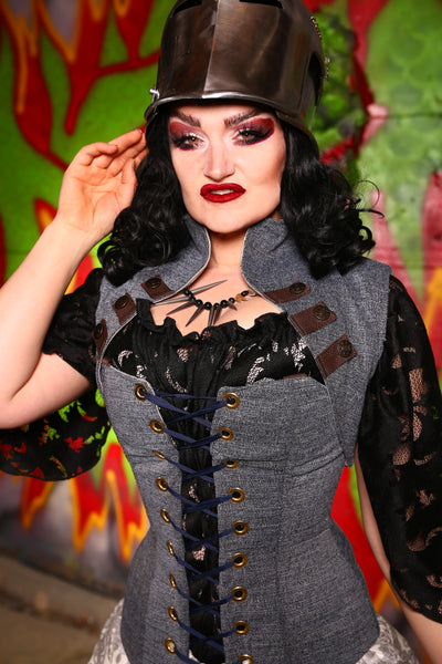 Sgt. Pepper Vest in Misty Mountain - The Midnight Fable Collection