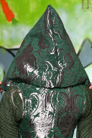 Detachable Hood in *Two Fabric Options*   -"Greener Pastures Collection"#18