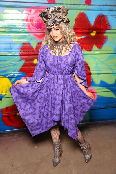 Fairy Dress in Purple Marble - Day 5 of 22 Days of Damsel