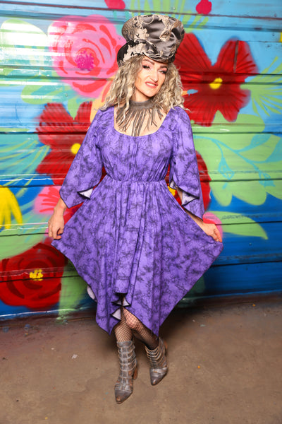 Fairy Dress in Purple Marble - Day 5 of 22 Days of Damsel
