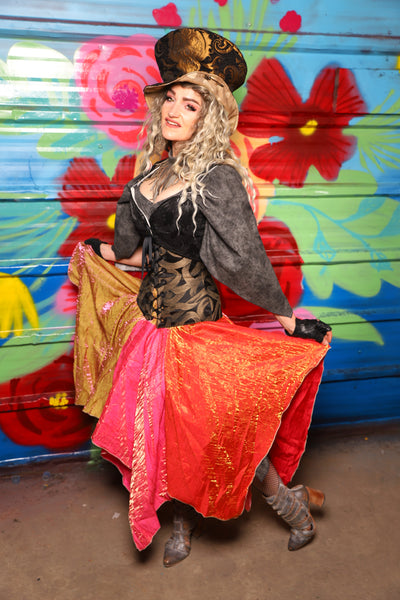 Fairy Patchwork Skirt in Summer Carnival -  Day 7 of 22 Days of Damsel