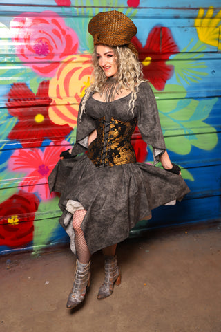 damsel in this dress corset 13. Elizabethan Arcane Thread Underbust Corsets Damsel in