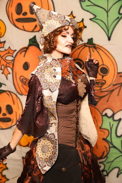 Holster Vest in Flower Mandala - "The Knotty Wood" Collection