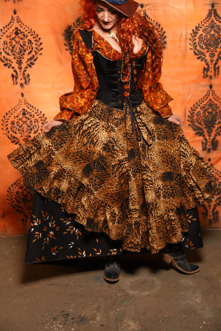 Crescent Skirt w/Ruffles in Wild Week - Day 11 of 13 Days of Halloween 2025