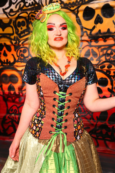 Crossfire Corset in Trick & Treat - The Bootiful Collection