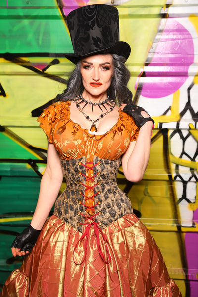 45. Wench Underbust Corset in Tarzan - The Wrenfaire Collection