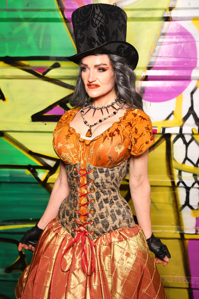 45. Wench Underbust Corset in Tarzan - The Wrenfaire Collection